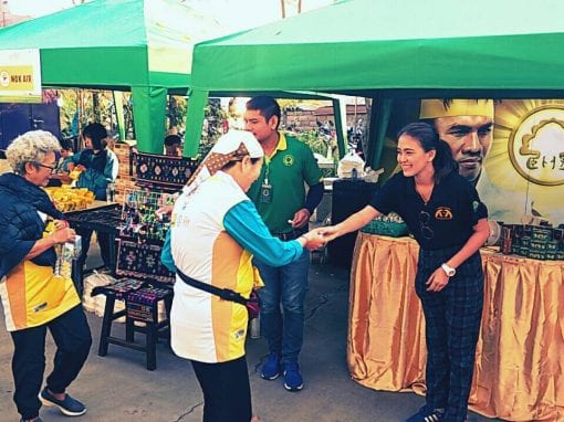 Phoyok Booth at a Marathon